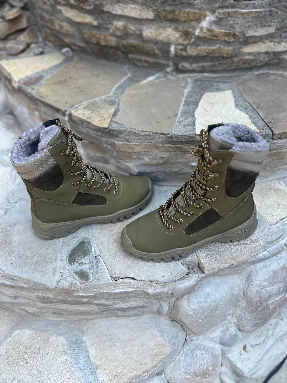 Берцы зимние 7S03 р. 38 Олива/Хаки (150920296) - фото 7 Берцы зимние 7S03 р. 38 Олива/Хаки (150920296) - фото 7