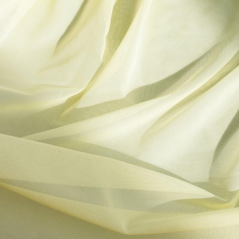 Ткань сетка стрейч Молоко (14336)