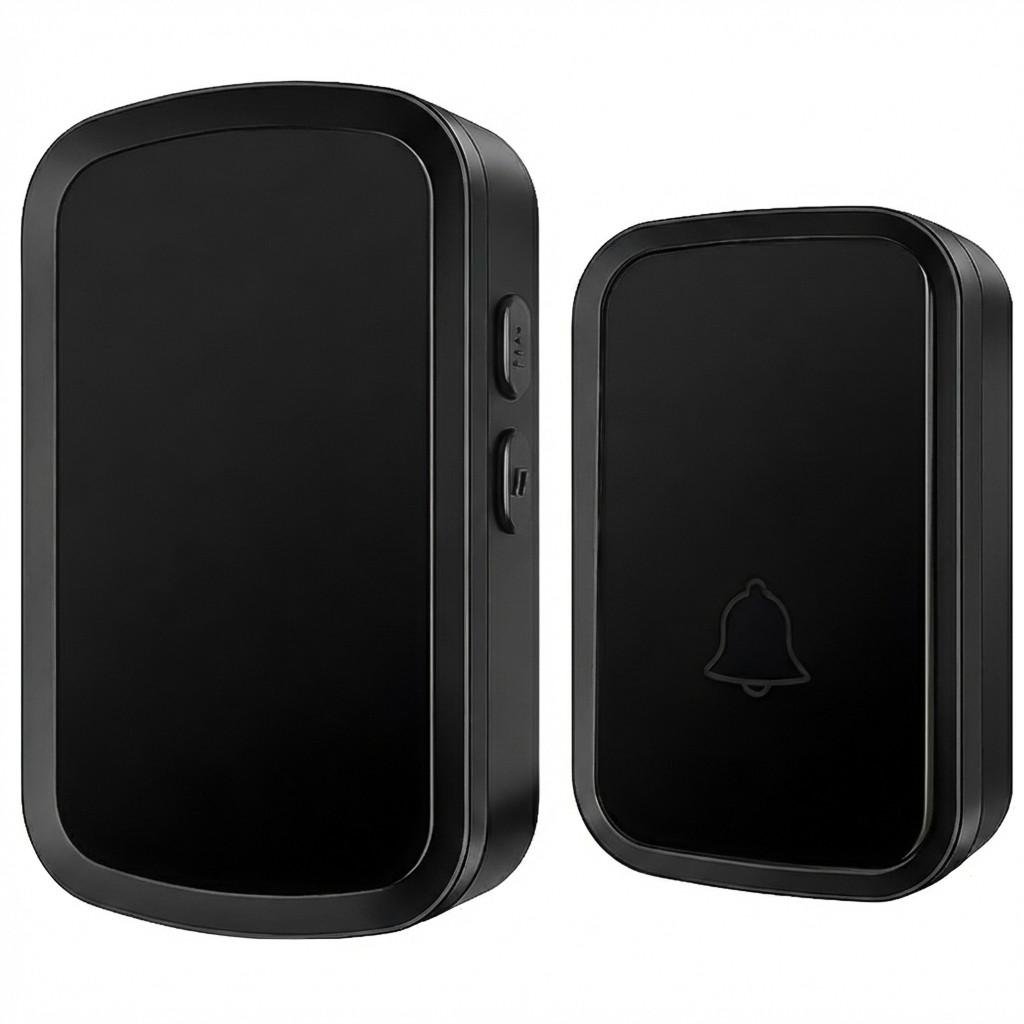 Дзвінок бездротовий дверний Digital Lion WDB-01b на батарейках до 300 м Black