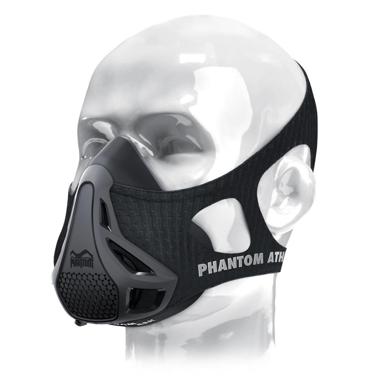 Маска для тренировки дыхания Phantom Training Mask S Black