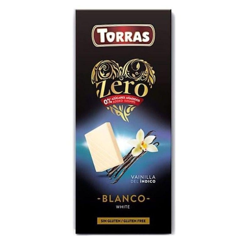 Білий шоколад без цукру 61 Torras 100 г