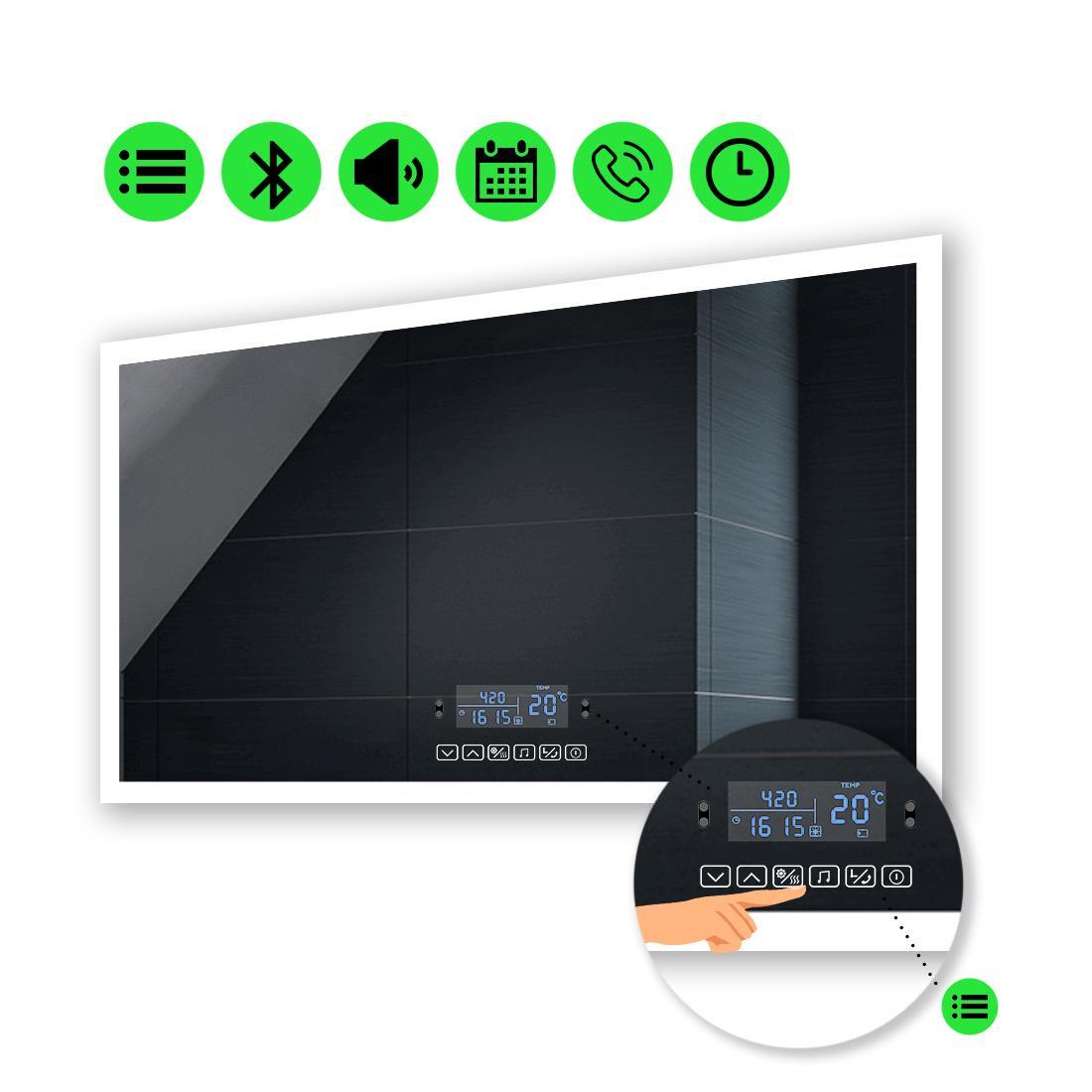 Зеркало с LED подсветкой Simphony с Smart-блоком 70x60 см (Simphonyg16)