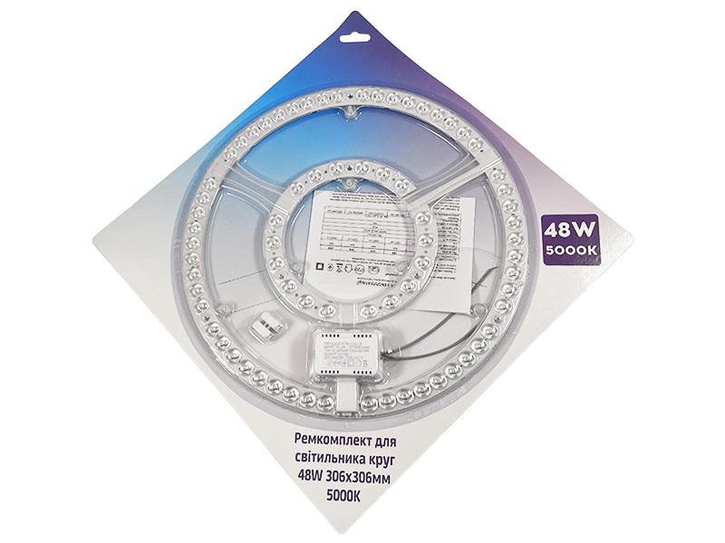 Ремкомплект для светильника LED-модуль круг 48W 5000К ⌀ 306 мм (7756)