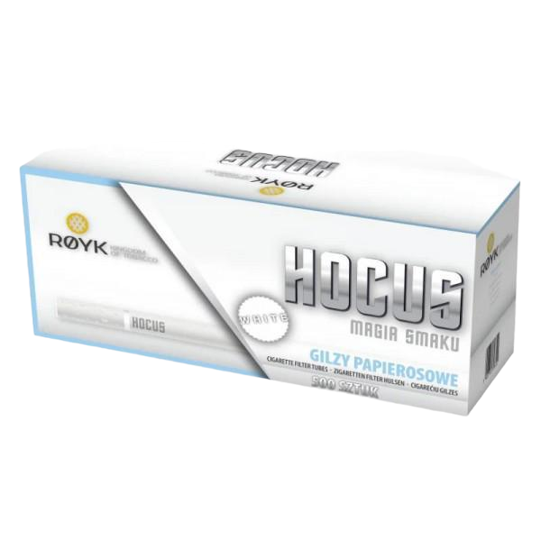 Гильзы Hocus White для набивки сигарет 500 шт.