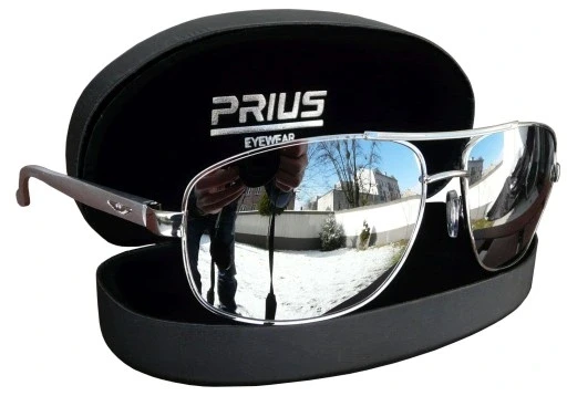 Сонцезахисні окуляри-авіатори для чоловіків Prius поляризаційні з чохлом