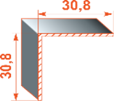 Порожек лестничный EURO CONCEPT алюминиевый рифленый БРП-061 анодированный 30,8x30,8 мм 900 мм Золотой - фото 3 Порожек лестничный EURO CONCEPT алюминиевый рифленый БРП-061 анодированный 30,8x30,8 мм 900 мм Золотой - фото 3