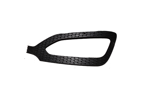 Решетка бампера AVTM Hyundai Santa Fe 12-18 левая с отверстиями противотуманок (3237 911)