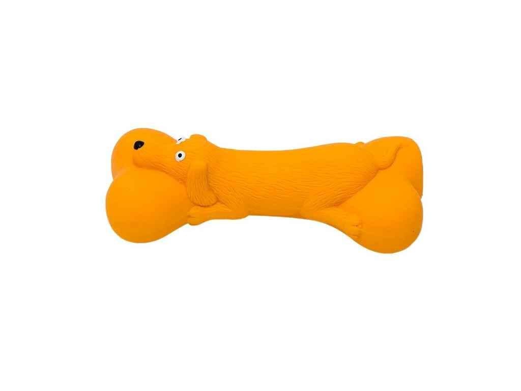 Іграшка для собак Eastland Кістка з мордою лисиці латекс 12 см (540-866) Іграшка для собак Eastland Кістка з мордою лисиці латекс 12 см (540-866)