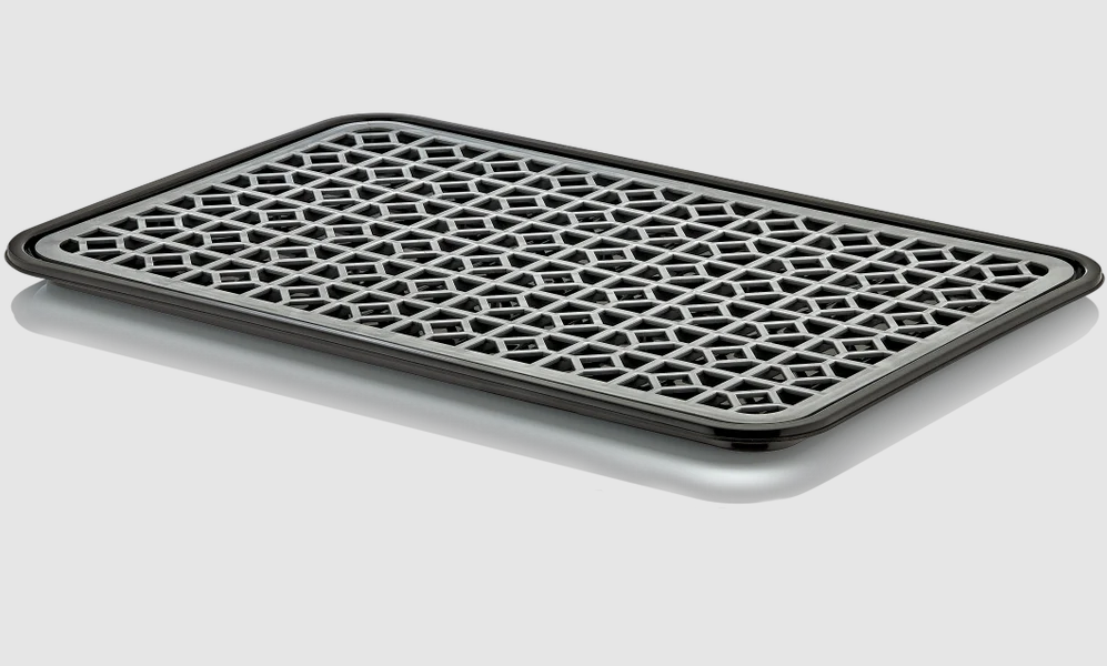 Сушилка пластиковая Plast для стока воды Серый (MR12633)