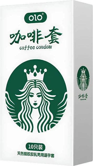 Презервативи OLO Coffee Ультратонкі з ароматом та смаком кави 10 шт. (ROZ6501053680)