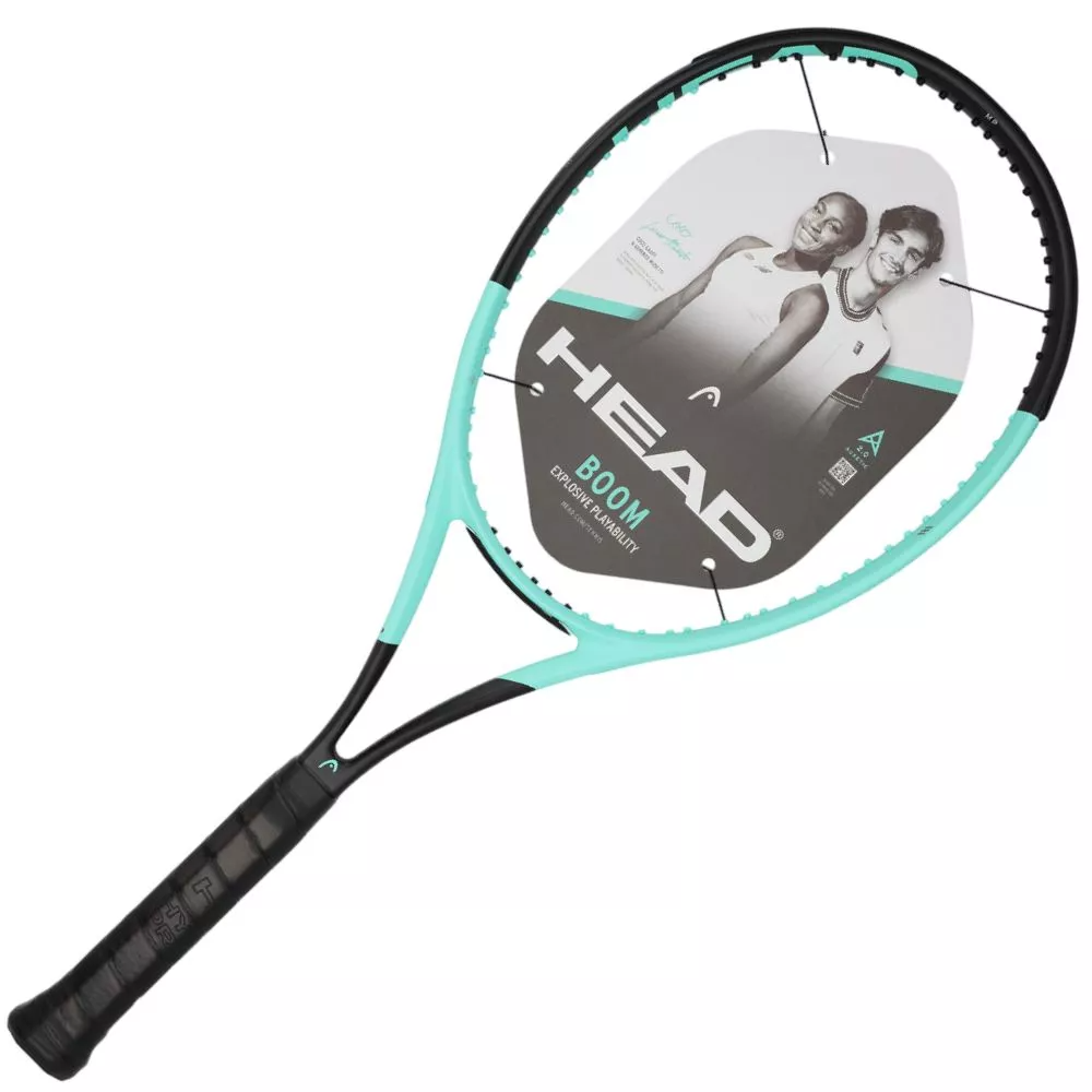 Ракетка для большого тенниса Head Boom MP 2024 mint/black Gr2 Черный (230114) Ракетка для большого тенниса Head Boom MP 2024 mint/black Gr2 Черный (230114)