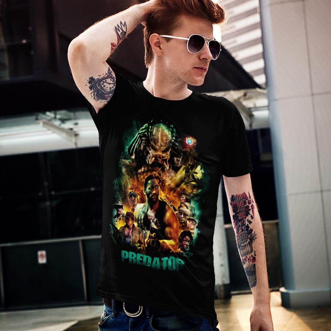 Футболка унисекс Predator 4XL Черный (0000012625)