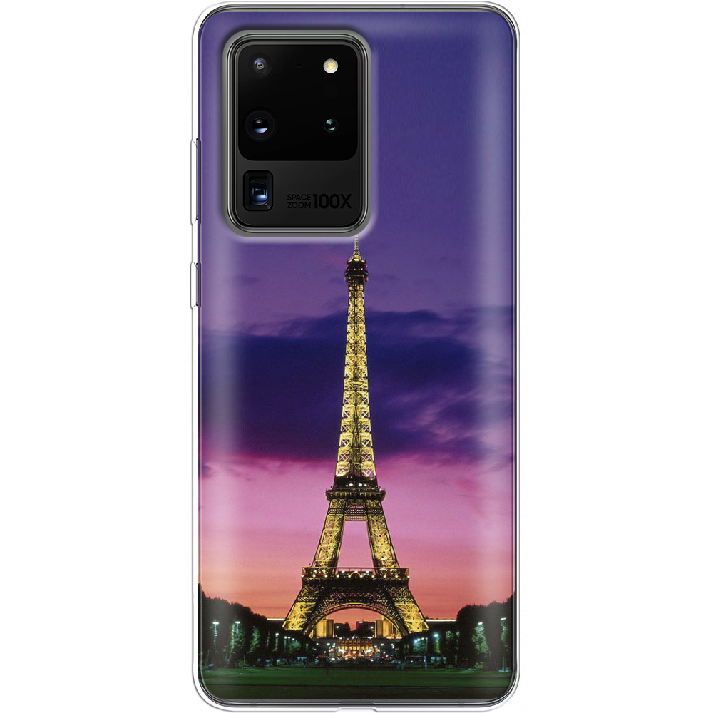 Чехол Boxface Samsung G988 Galaxy S20 Ultra Полночь в Париже Прозрачный силикон (38878-up964-38878)