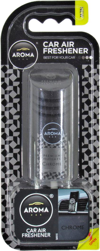 Ароматизатор для авто Aroma Car Prestige Vent Chrome на дефлектор жидкий 7 мл (0307809) Ароматизатор для авто Aroma Car Prestige Vent Chrome на дефлектор жидкий 7 мл (0307809)