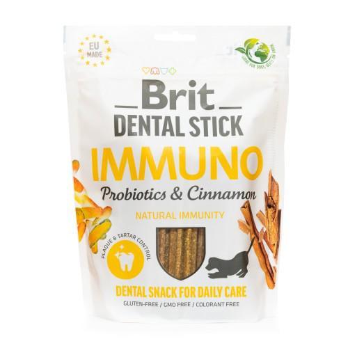 Лакомство для собак Brit Dental Stick Immuo 7 шт. 251 г - фото 5 Лакомство для собак Brit Dental Stick Immuo 7 шт. 251 г - фото 5