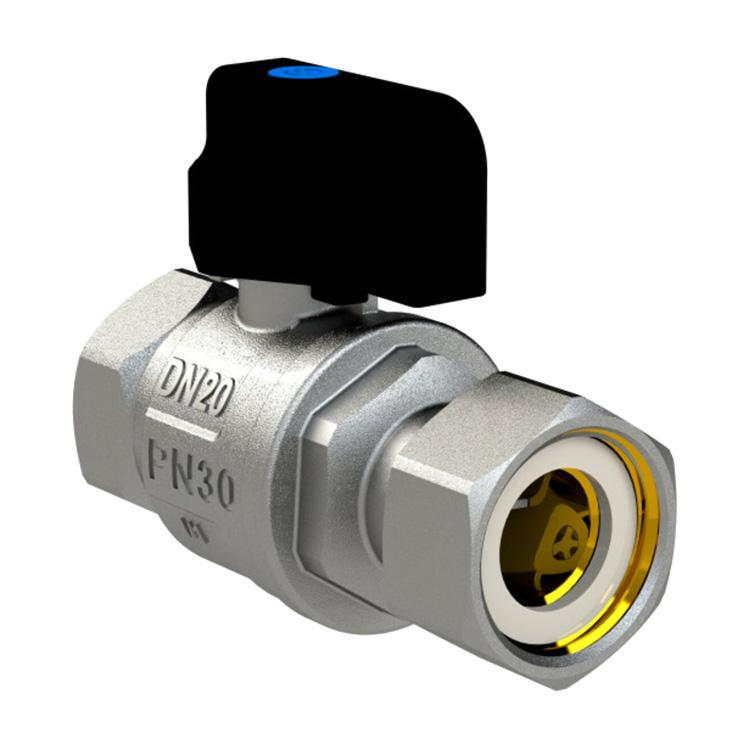 Кран шаровой прямой Arco котловый с накидной гайкой ВВ 1/2" (24851062)