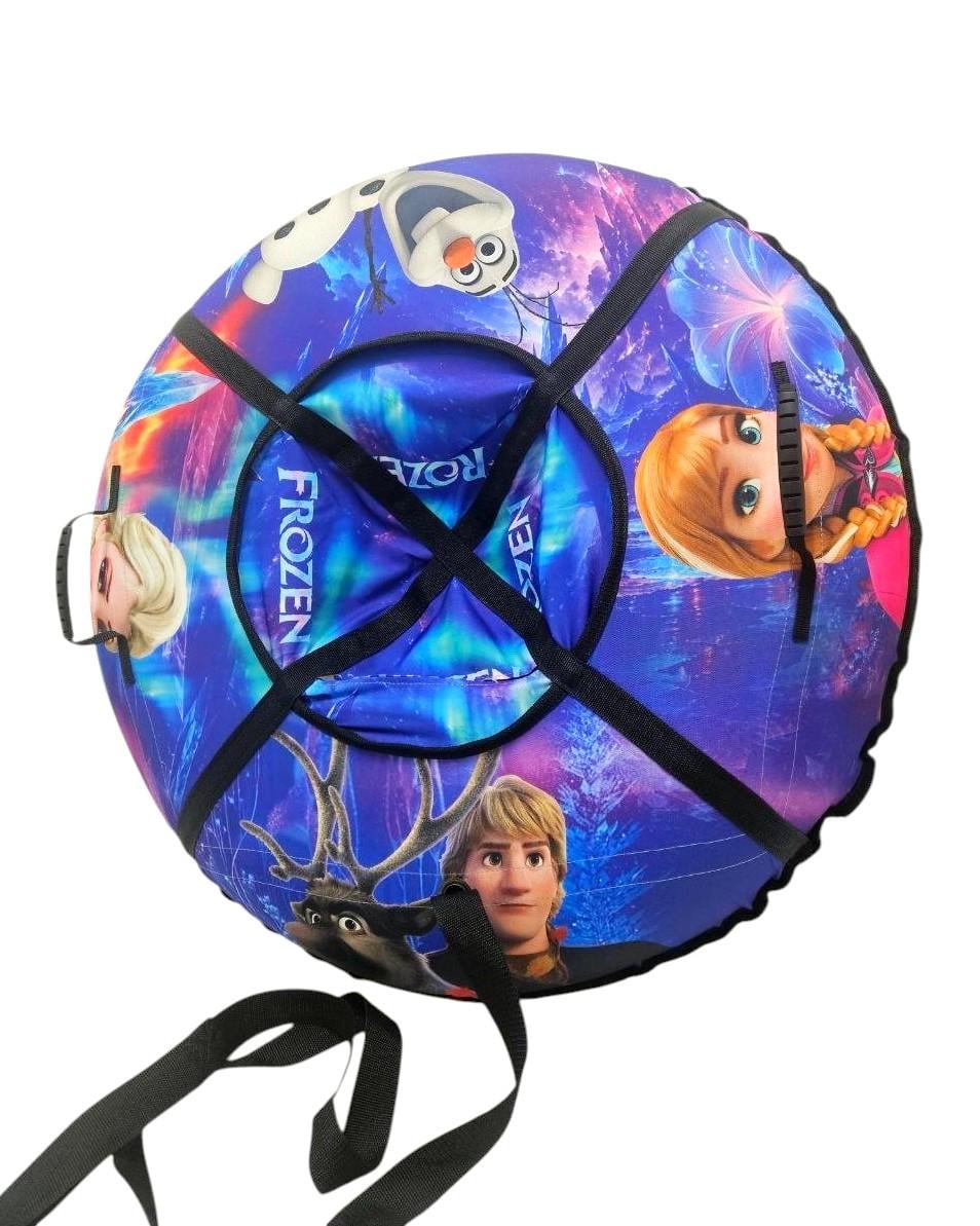 Тюбинг надувной TAKE&RIDE FROZEN Фрозен с камерой для детей и взрослых 120 см