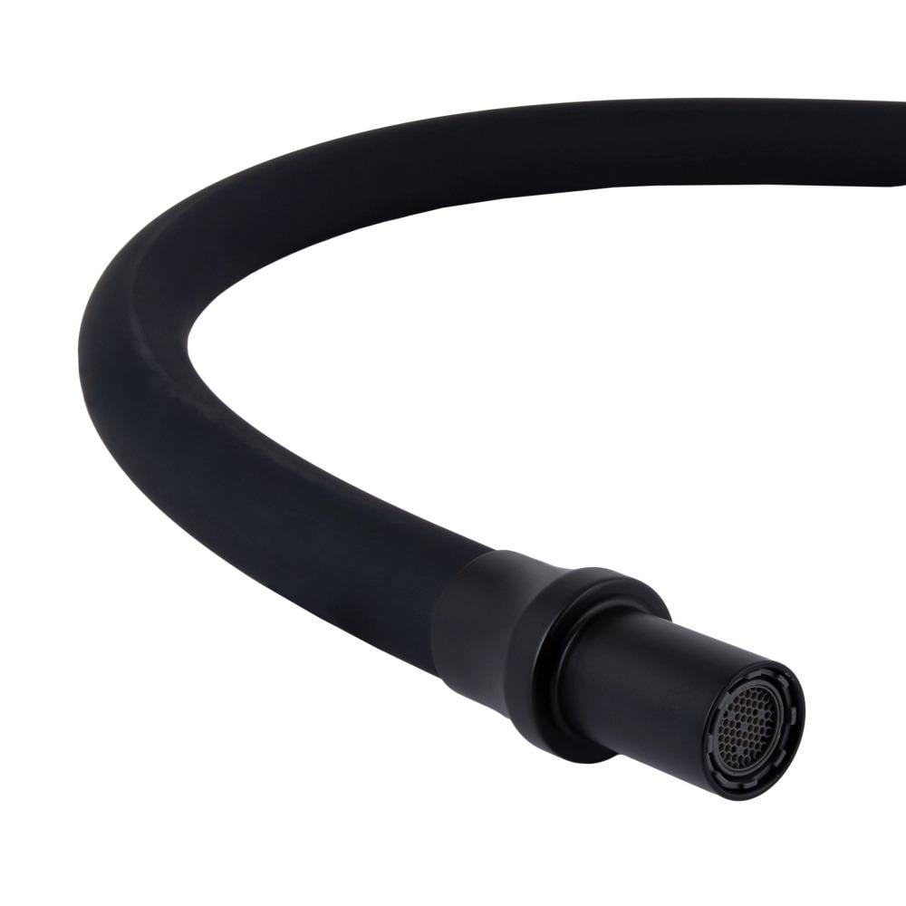 Змішувач для кухні Lidz Aria 020F3 з гнучким виливом і підключенням фільтру Чорний (LDARI020F3BLA39212) - фото 5 Змішувач для кухні Lidz Aria 020F3 з гнучким виливом і підключенням фільтру Чорний (LDARI020F3BLA39212) - фото 5