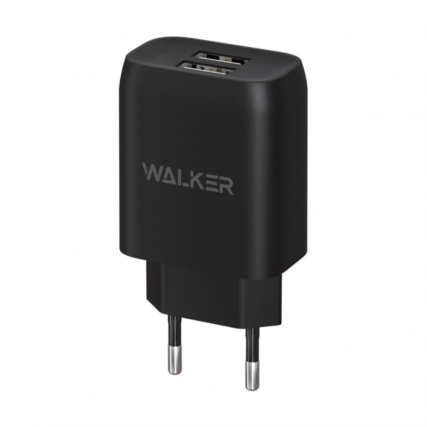 Адаптер Walker WH-31 2USB/2.1A Black