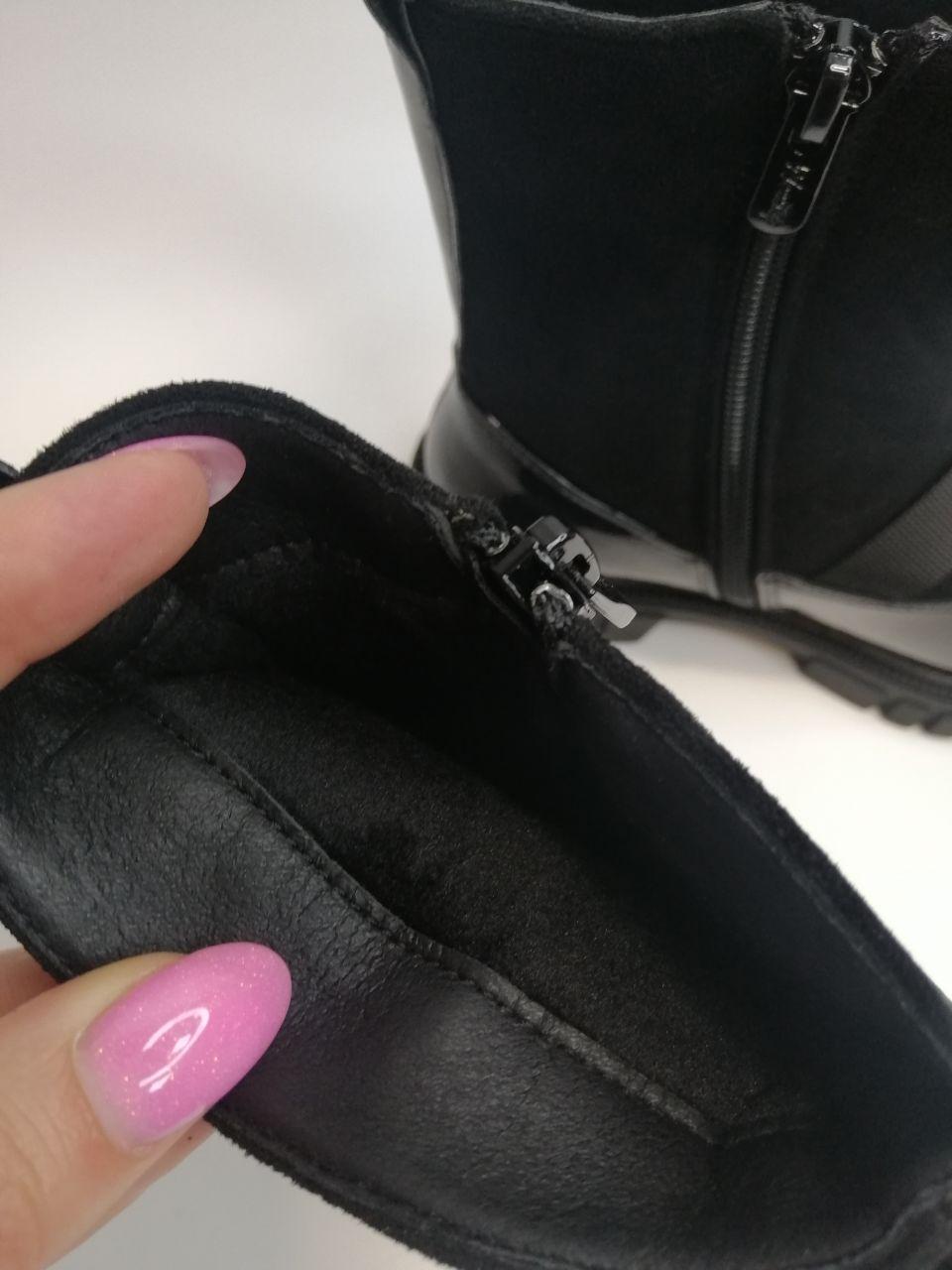 Черевики для дівчинки Weestep р. 35 21,5 см Чорний (578666226 ВКР) - фото 4 Черевики для дівчинки Weestep р. 35 21,5 см Чорний (578666226 ВКР) - фото 4