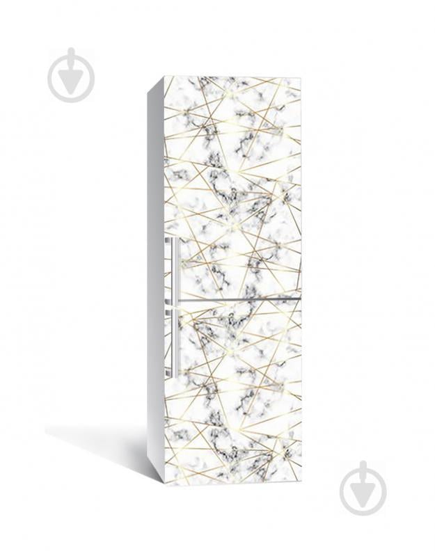 Наклейка на холодильник Zatarga «Изумительные нити» 650х2000 мм виниловая 3Д наклейка декор на кухню