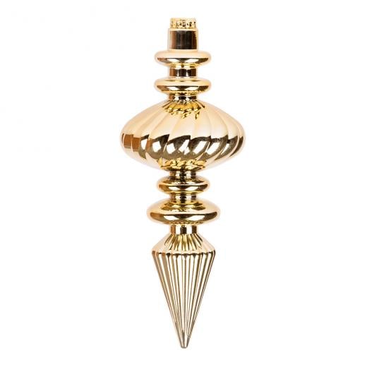 Игрушка на елку Сосулька 23 см Золотой (TY-5-R-200)