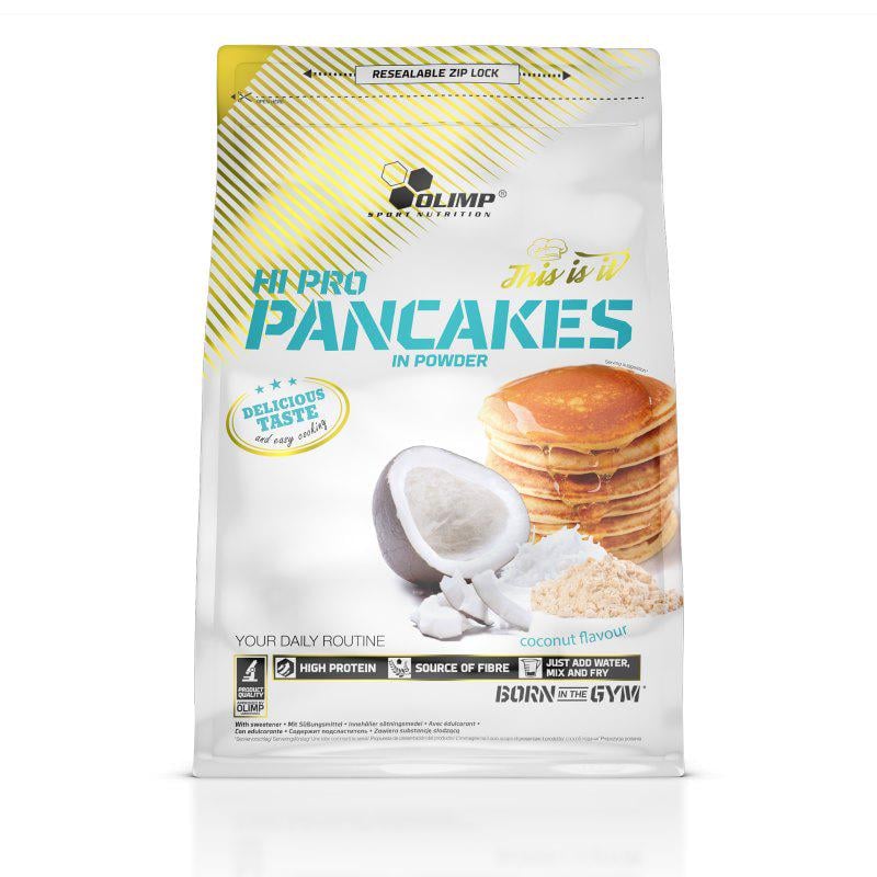 Заменитель питания Olimp Nutrition Hi Pro Pancakes 900 г 15 порций Coconut