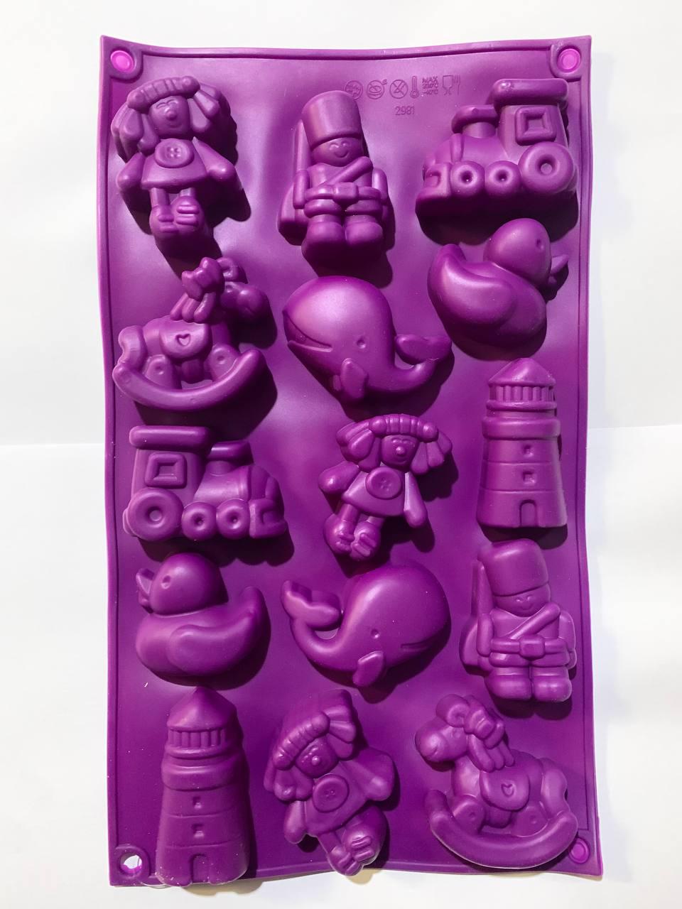 Форма для выпекания Фигурная игрушки силиконовая (ed258764) Форма для выпекания Фигурная игрушки силиконовая (ed258764)