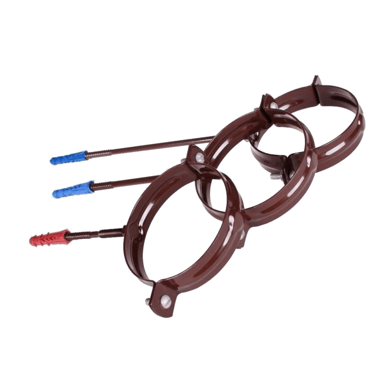 Тримач труби металевий PROFiL L160 90 мм Коричневий (070008)