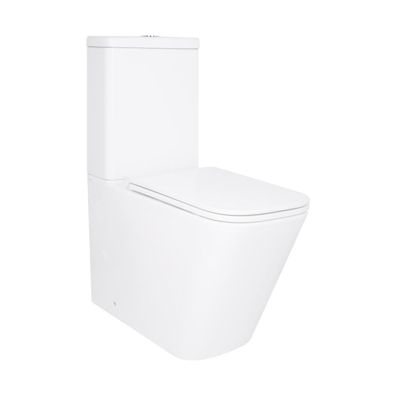 Унитаз напольный Qtap Tern Ultra Quiet безобедочный с сиденьем Soft-Close QT17222175AUQ1W White (2622385693)
