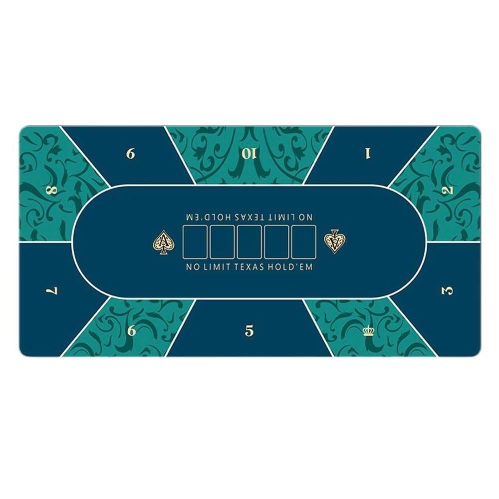 Коврик для покера 60x120 см Сине-бирюзовый (NR0150_10)