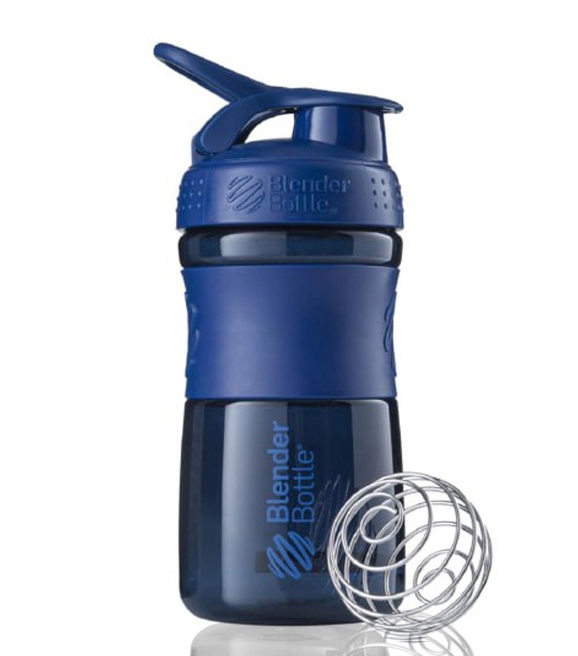 Шейкер спортивный Blender Bottle SportMixer 20 oz 590 ml Navy