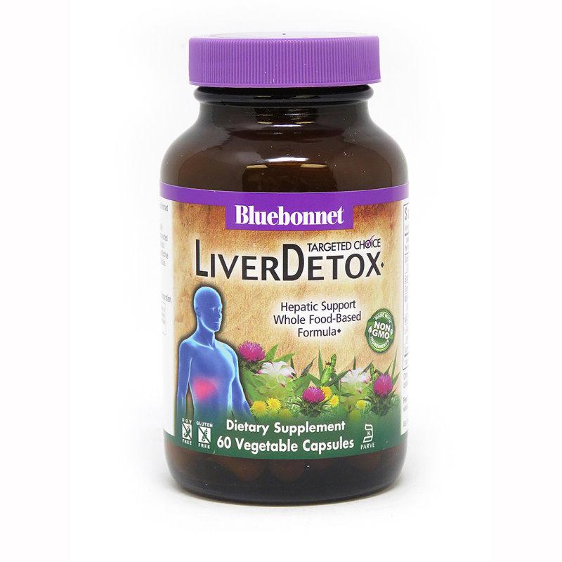 Натуральна добавка Bluebonnet Nutrition Targeted Choice Liver Detox 60 вегакапс. (5175)