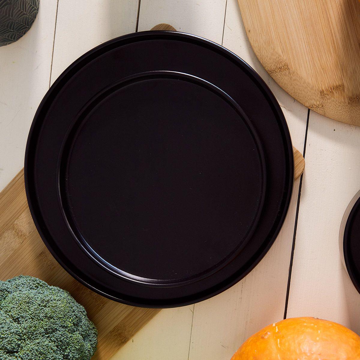 Тарелка десертная Homla FAMELIO 21 см Черный (217996) - фото 4