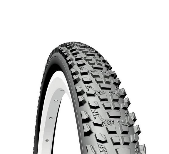 Покришка велосипедна RUBENA Classic OCELOT V85 26"x2,1"/54-559 Чорний (TIR-07-38)