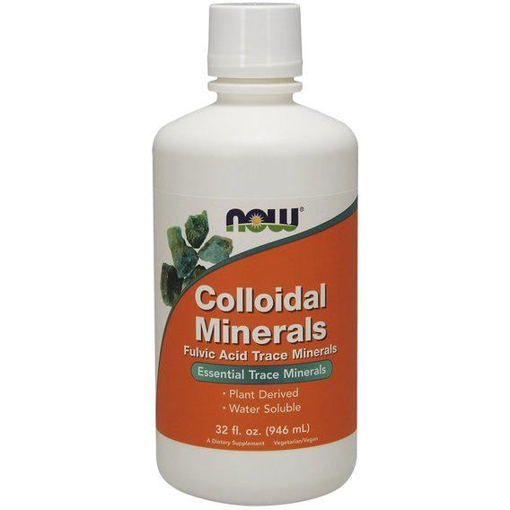 Мультиминеральный комплекс NOW Foods Colloidal Minerals Liquid 946 мл 32 порции Pure