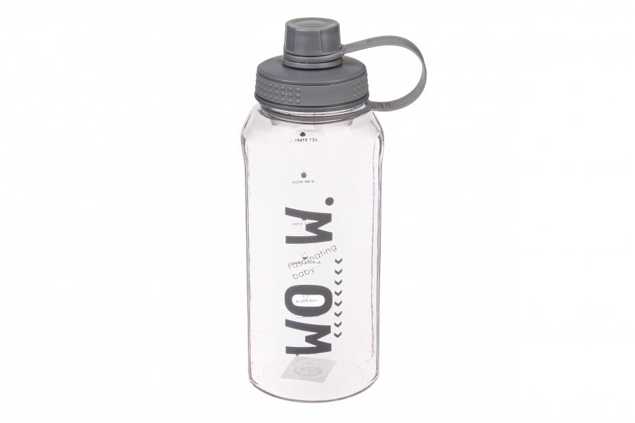 Бутылка спортивная YE’AH 1300 мл пластиковая Серая (67-1437)