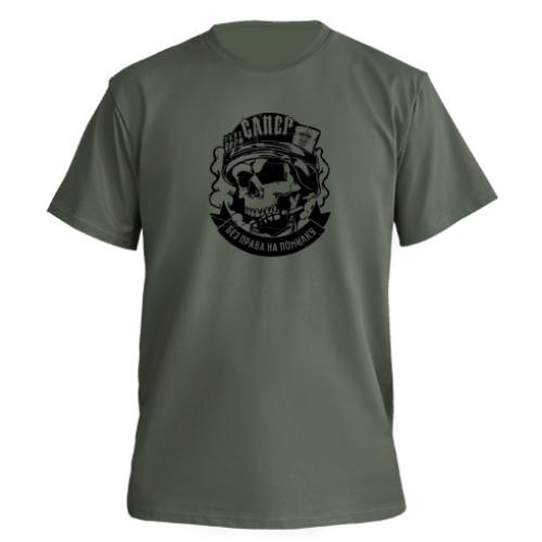 Футболка мужская Owi Premium "Сапер - без права на помилку" XL Хаки (16915495-23-182251-XL)