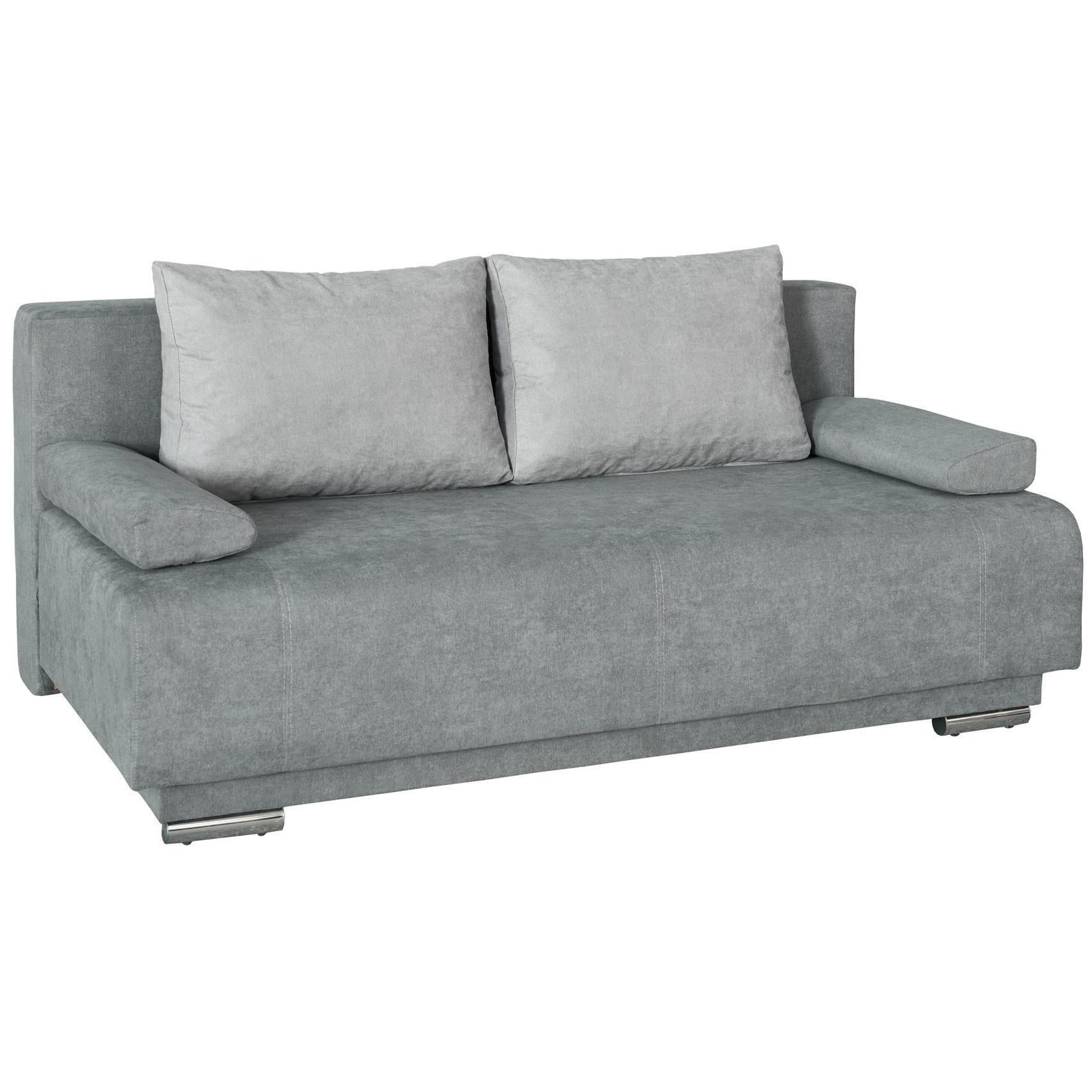 Диван раскладной Мебель-Сервис Веста Люкс еврокнижка ДСП/металл ткань Росто Серый