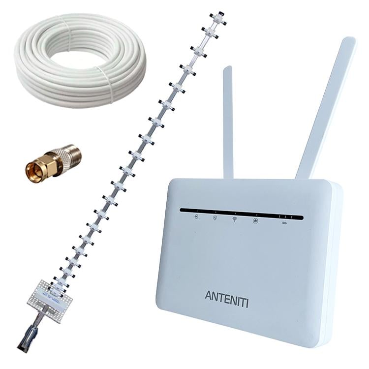 Комплект 4G Wi-Fi роутер Anteniti с антенной 21 ДБ (11254218)