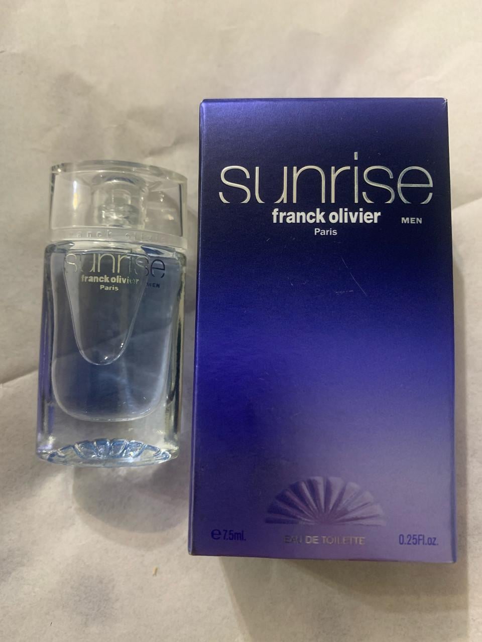 Туалетна вода чоловіча Franck Olivier Sunrise Men 7,5 мл