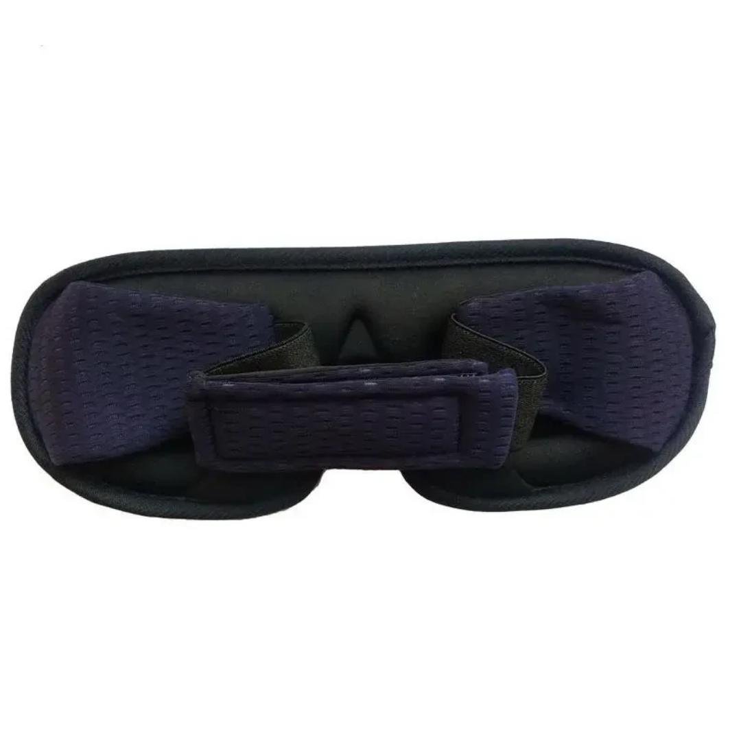 Маска на глаза для сна и отдыха Sleep Eye 3D с дышащим эффектом Синий - фото 4