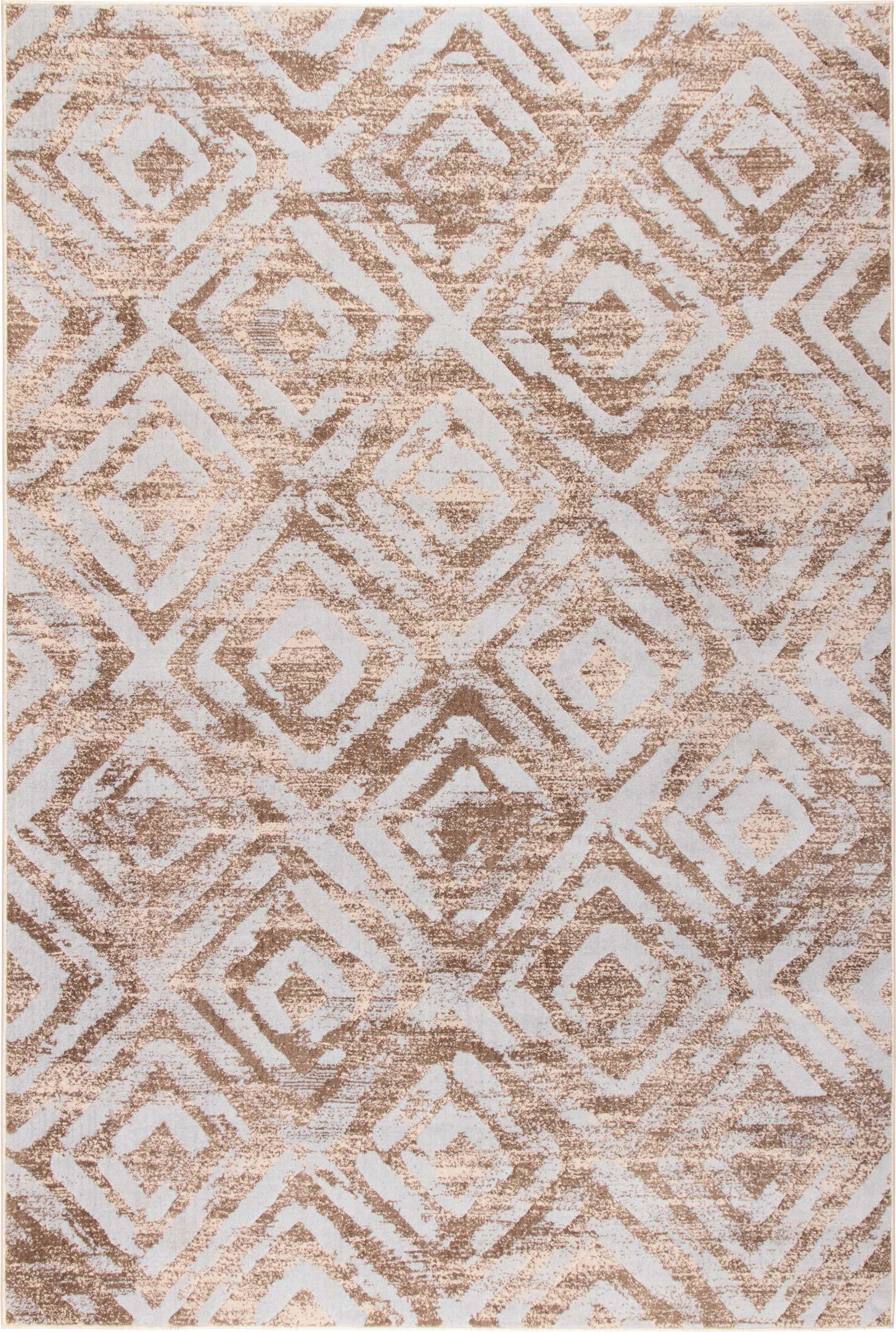 Ковер Karat Prima 21010/136 2x3 м прямоугольный Бежевый/Серый (00-00007546)