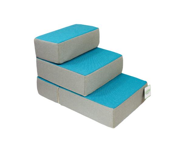 Сходи для собак Lucky Pet Еверест 36х40х60 см Бірюзовий (43824) - фото 1 Сходи для собак Lucky Pet Еверест 36х40х60 см Бірюзовий (43824) - фото 1