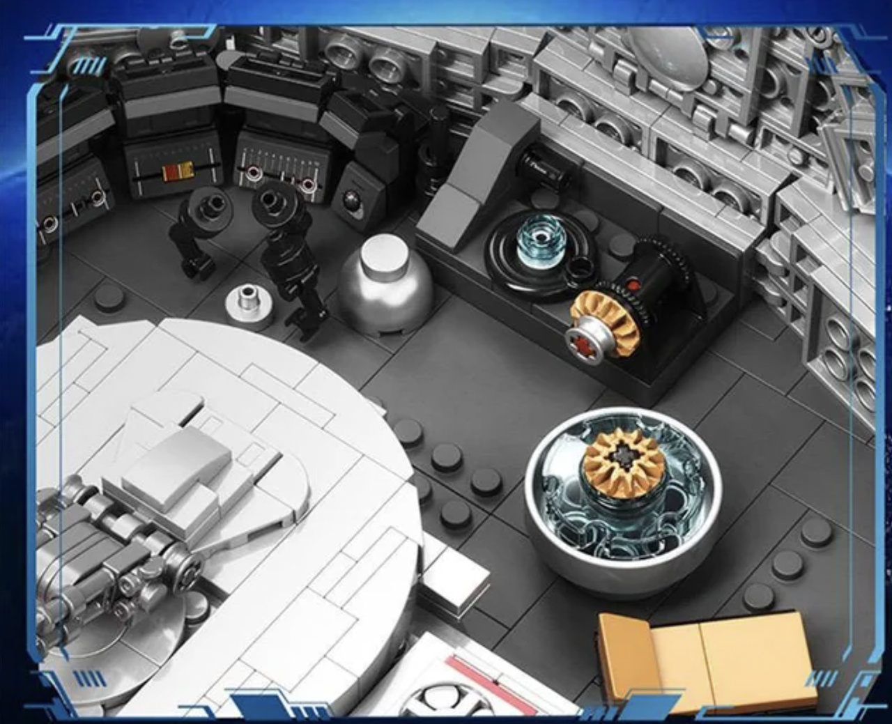 Конструктор Star Wars Сокол тысячелетия MILLENNIUM FALCON 2306 деталей - фото 5