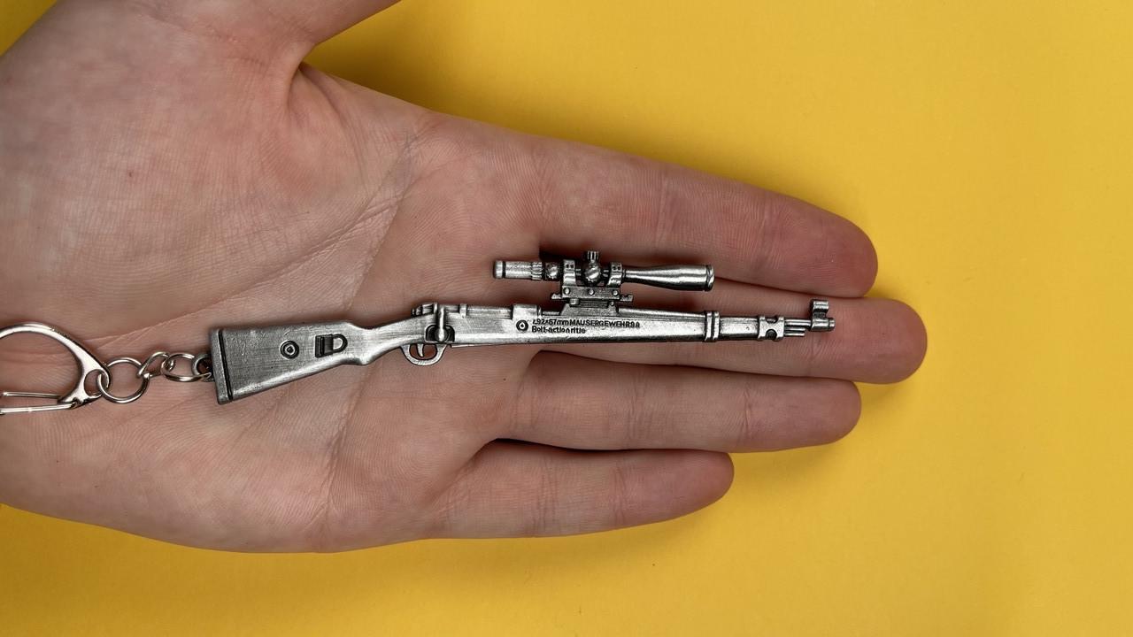 Брелок Pubg mobile Kar98 снайперка металл 12 см (1374312932) - фото 3 Брелок Pubg mobile Kar98 снайперка металл 12 см (1374312932) - фото 3