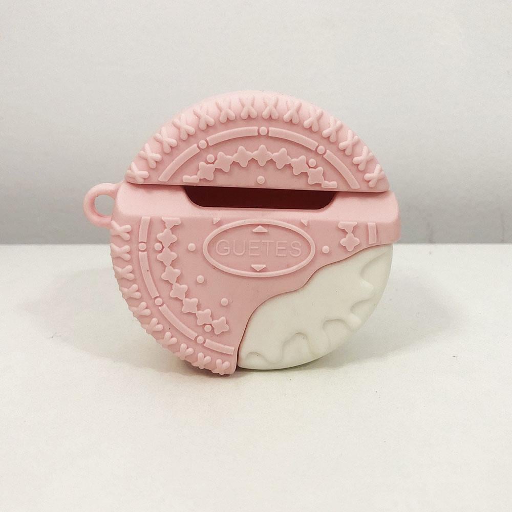 Чехол AirPods печенье Розовый