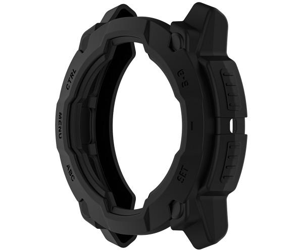 Чехол силиконовый для смарт-часов Garmin Instinct E 45 мм Черный
