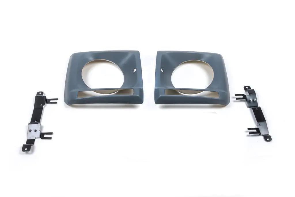 Накладки на фары GBT комплект с креплением для Mercedes G сlass W463 1990-2018 гг. abs-пластик под покраску (185977) Накладки на фары GBT комплект с креплением для Mercedes G сlass W463 1990-2018 гг. abs-пластик под покраску (185977)