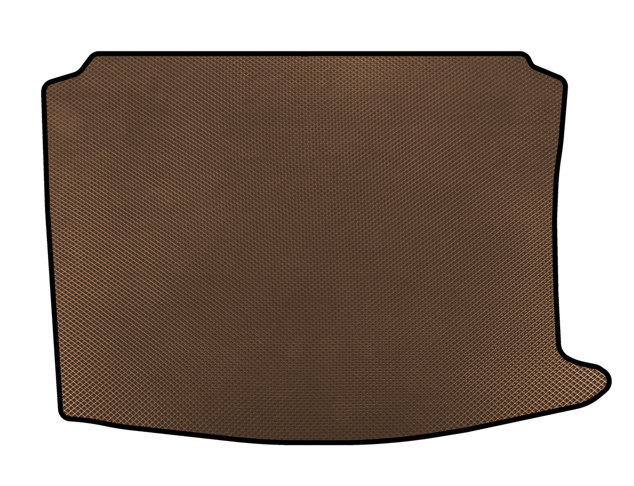 Коврик автомобильный Digital Designs Seat Leon 1M1 1999-2006 16x16x120 см Коричневый (2586770961)